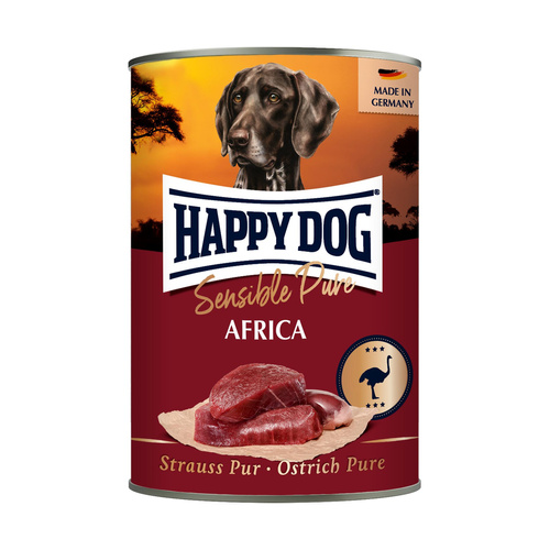 Happy Dog Sensible Pure Struś 100% Africa 400g