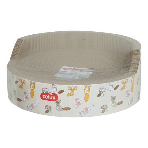 ZOLUX Drapka dla kota 2w1 CHATOUILLE okrągła z kocimiętką