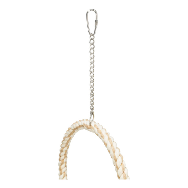 Trixie Pierścienie ze sznurka, dla ptaków, bawełna, śr. 16 cm