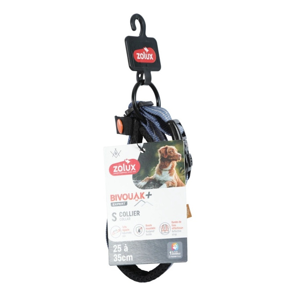 ZOLUX Obroża dla psa 25-35 cm BIVOUAK niebieska