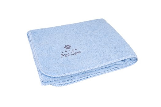 amiplay Ręcznik kąpielowy dla psa spa XS 35x31 Niebieski