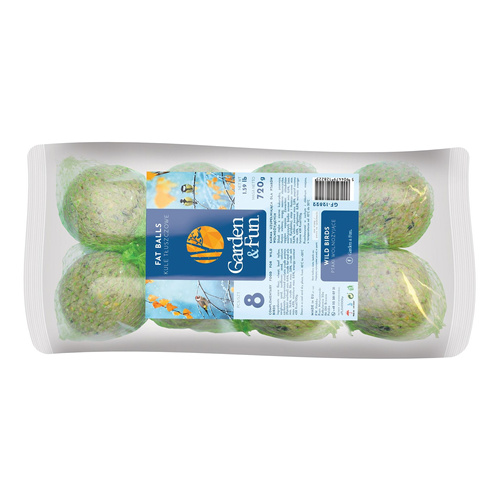 Garden Fun Kule tłuszczowe90g/szt 8szt/op.  18op/karton