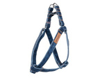 amiplay Szelki regulowane dla psa Jeans Denim XL 50-95x2,5cm Granatowy