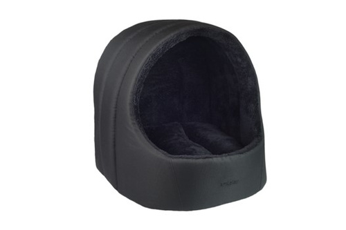 amiplay Buda owalna Aspen S 36x36x35cm Czarny