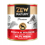 Mokra Karma dla Psa ZEW NATURY 800g Bogata w Wołowinę Dla Dorosłych Psów