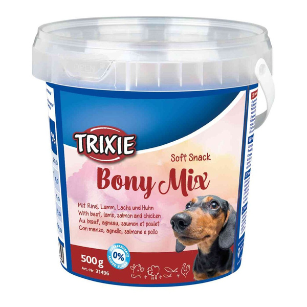 Trixie Kruche Treserki Kostki Mix smaków dla psa 500g