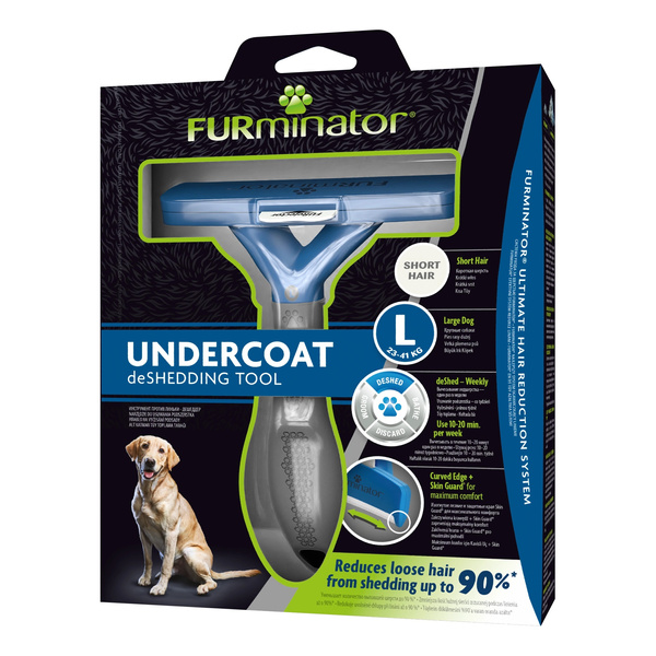 FURMINATOR Szczotka dla psów krótkowłosych - Large