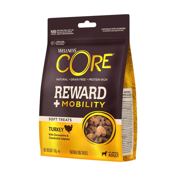 Wellness  CORE Reward+ Mobility przysmak dla psów dorosłych indyk 170g