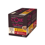 Wellness  Core Small Breed Savoury Medleys Butcher Multipack, karma mokra dla dorosłych psów małych ras 3x2 smaki 6x85g