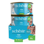 Schesir C&B karma mokra dla kotów tuńczyk w galarecie 85 g