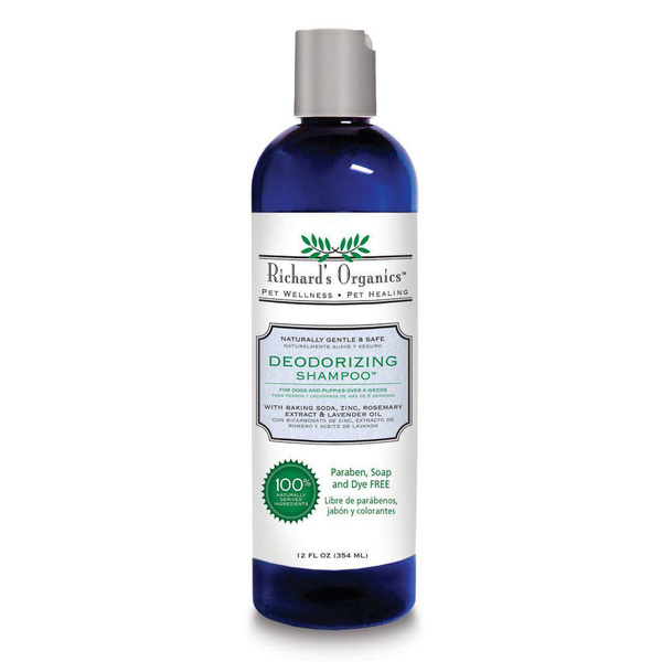 Richard's Organics Szampon Deodoryzujący dla psów i kotów 354 ml