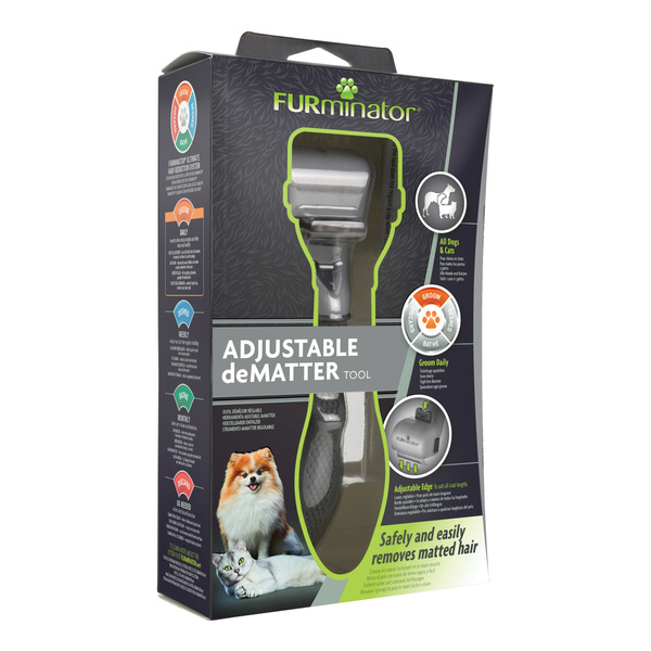 FURMINATOR Zgrzebło do usuwania kołtunów, regulowane