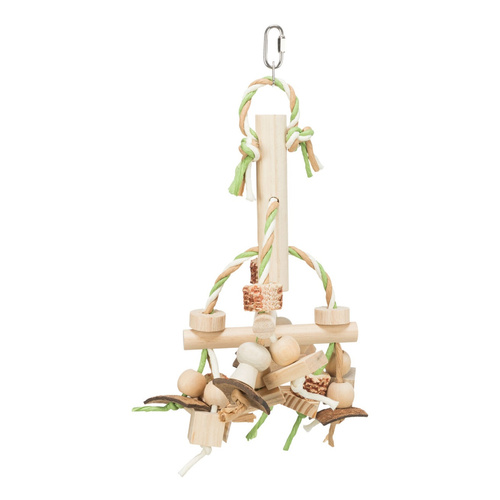 Trixie ZABAWKA DREWNIANA DLA PTAKÓW, 31 cm
