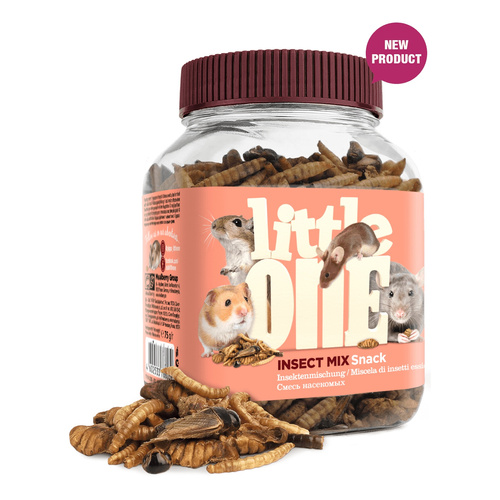 Little One Snack Mix owadów 75g
