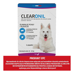 CLEARONIL krople na pchły dla dużego psa (20-40 kg) - 268 mg x 3
