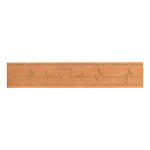 Trixie Rustic Heartbeat, obroża, dla psa, brązowa, z grubej skóry, S-M: 34-40 cm/30 mm