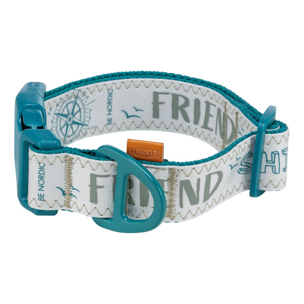 Trixie BE NORDIC obroża dla psa szeroka M-L 40-60cm/38mm petrol