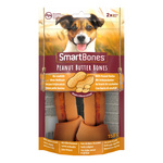 SMART BONES Przysmak dla psa kości o smaku masła orzechowego M 2 szt.