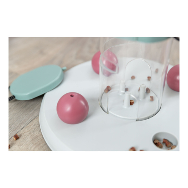 Trixie Cat Activity Gambling Tower, zabawka edukacyjne, dla kota, plastik, 25 × 27 cm