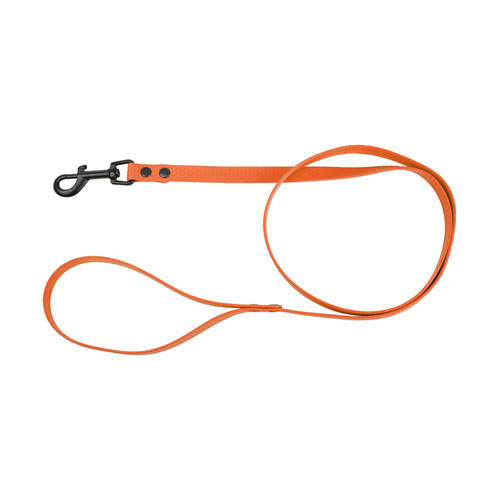 Barry King Smycz dla psa z wytrzymałej gumy, pomarańczowy, 16mm/1,2m