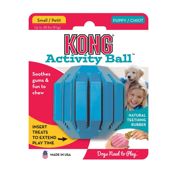 KONG Zabawka Szczeniąt KONG Puppy Activity Ball S