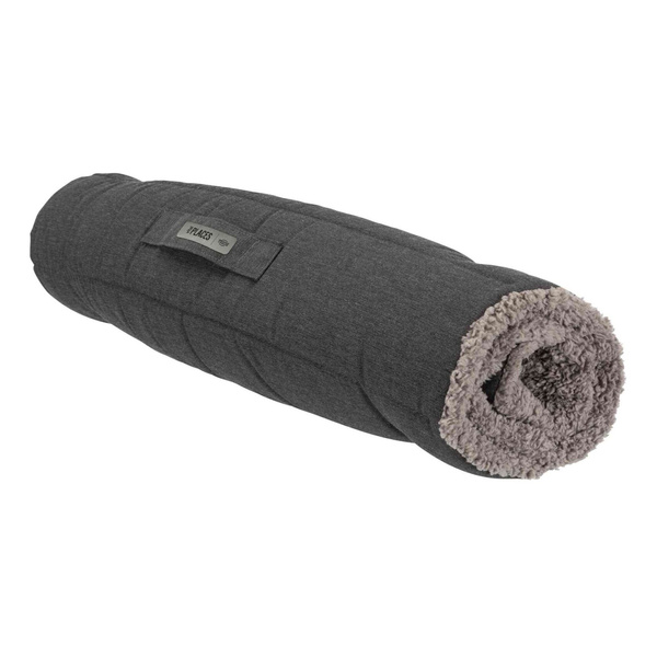 Trixie Koc Bendson, 120 × 80 cm, ciemnoszary/jasnoszary