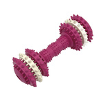 Mr. Pretzel Zabawka hantel gumowy twardy dla psa 18cm