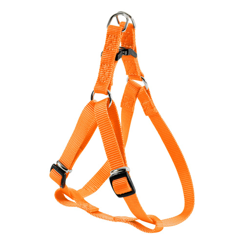 Zolux Szelki dla psa nylonowe "step in" 25 mm kol. pomarańczowy