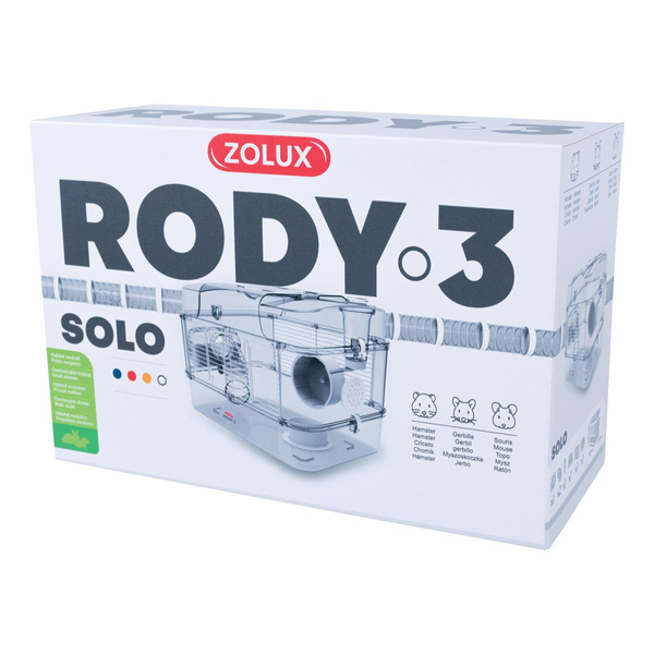 ZOLUX Klatka dla chomika, myszki RODY 3 SOLO kol. biały