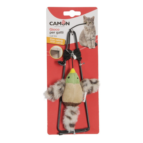 CAMON CAT TOY PTASZEK NA GUMCE DO ZAWIESZENIA 20cm AG120