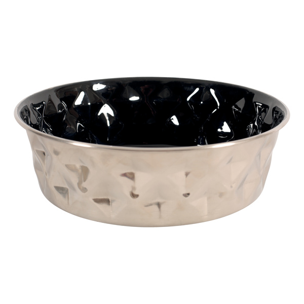 Zolux Miska dla psa Inox DIAMOND 2,6 l kol. czarny