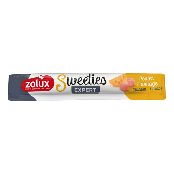ZOLUX Przysmak kremowy dla psa SWEETIES z kurczakiem i serem 14 g