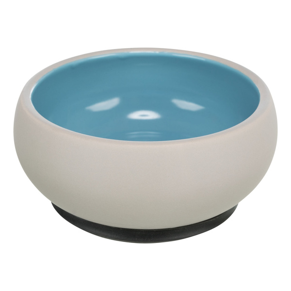 Trixie Miska dla psa/kota ceramiczna 1 l/17cm z gumową podstawą różne kolory