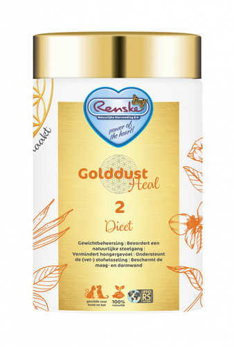 RENSKE GOLDDUST HEAL 2 - odchudzanie - kompleksowe wsparcie odchudzania i utrzymania prawidłowej wagi (250g)