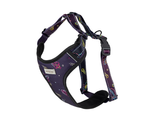 amiplay Szelki regulowane Discovery BeSpace M 25-40 35-50cm Neon