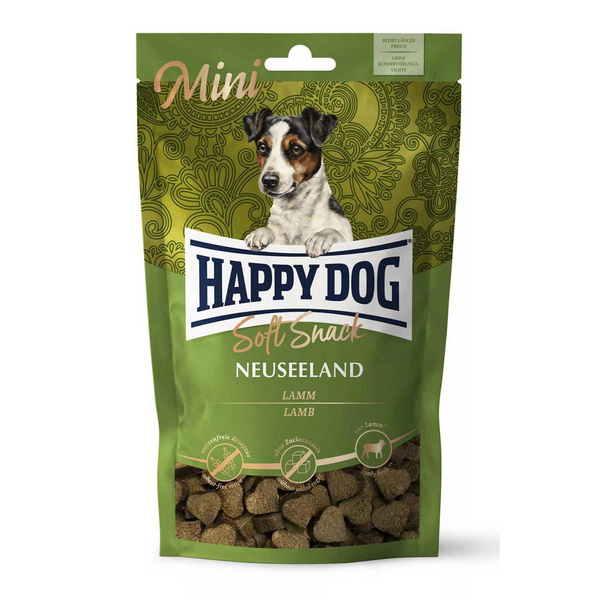 Happy Dog Soft Snack Mini Nowa Zelandia przysmak JAGNIĘCINA 100g