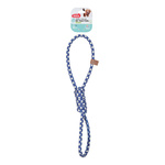 ZOLUX Zabawka dla psa szarpak pętelki sznur BLUE FLOWER 50cm