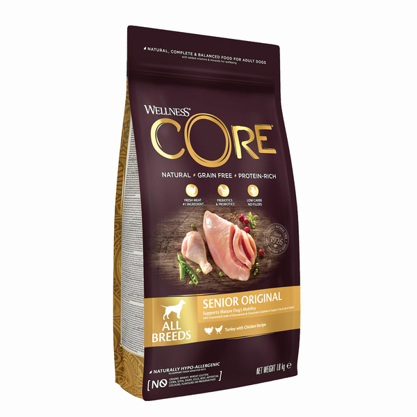 Wellness Core Senior Original karma sucha dla starszych psów indyk i kurczak 1,8kg