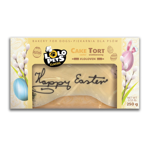 Tort Dla Psa Happy Easter Waniliowy 250 G