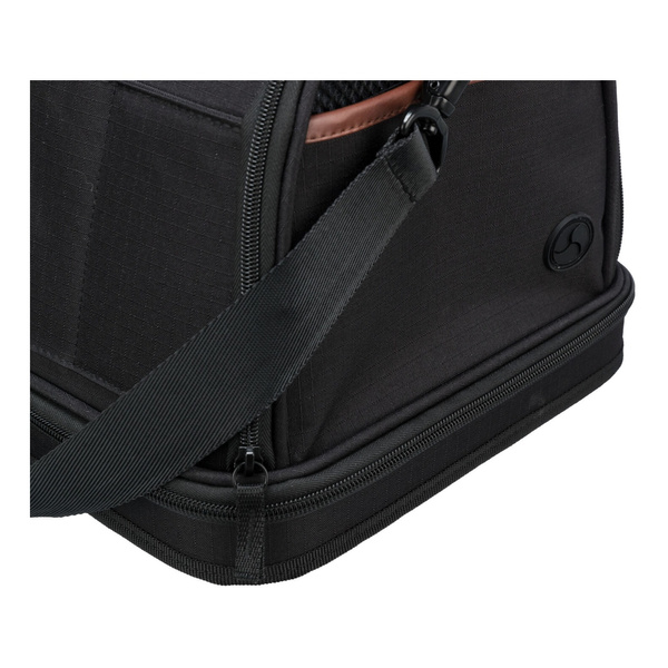 Trixie Nosidło Gate, czarne, 28 × 25 × 45 cm, do transportu lotniczego, max. 7kg