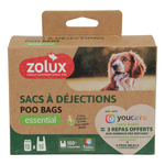 ZOLUX Ekologiczne woreczki na odchody x12