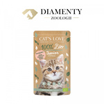 CAT'S LOVE Junior Bio Poultry - ekologiczny drób w naturalnej galaretce (100g)