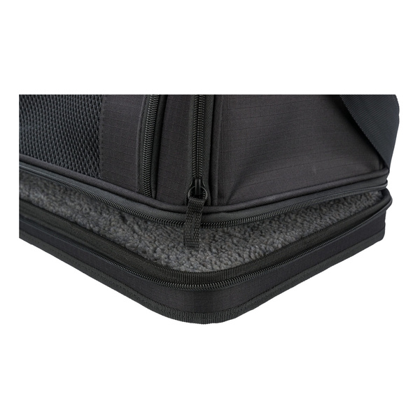 Trixie Nosidło Gate, czarne, 28 × 25 × 45 cm, do transportu lotniczego, max. 7kg
