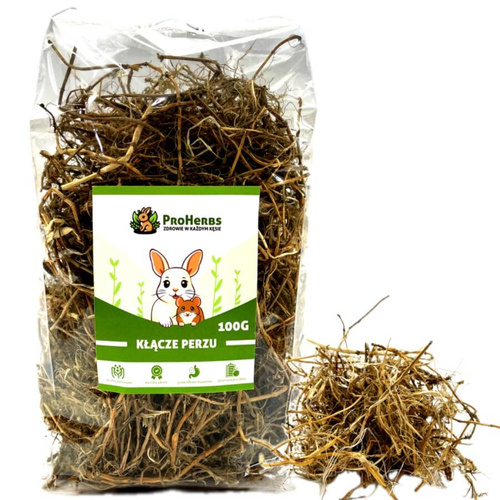 ProHerbs Kłącze perzu przysmak dla gryzoni królika 100g