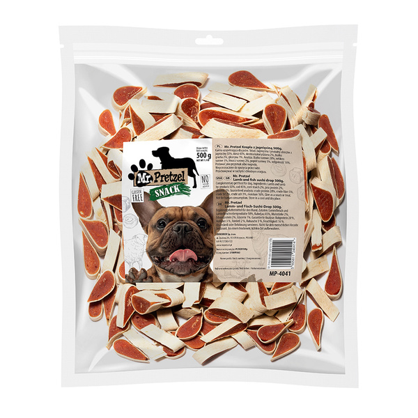 PRZYSMAK DLA PSA - Kropla z jagnięciną Mr.Pretzel 500g ZDROWE PREMIUM