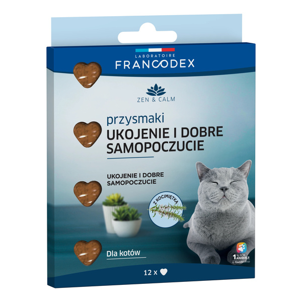 FRANCODEX PL Przysmak antystresowy dla kota z kocimiętką 12 szt.