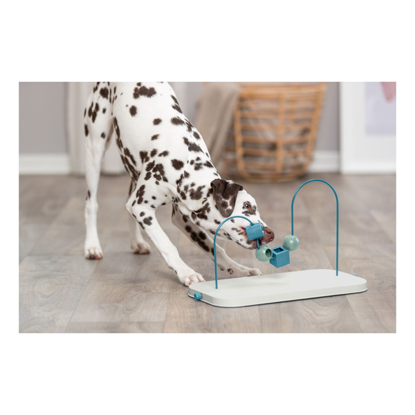 Trixie Dog Activity Skills Loop, zabawka edukacyjna, dla psa, plasik/metal, 43 cm