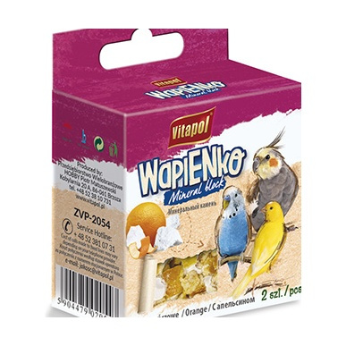 Vitapol kostka wap.dla ptaków-pomarańcza