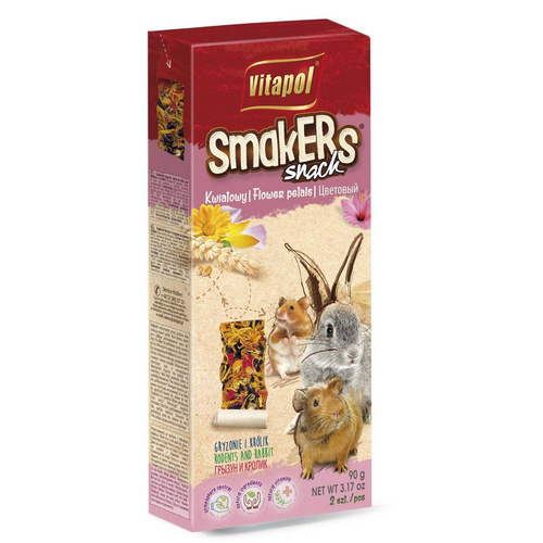 Vitapol KOLBY dla GRYZONI Smakers KWIATOWY 2szt