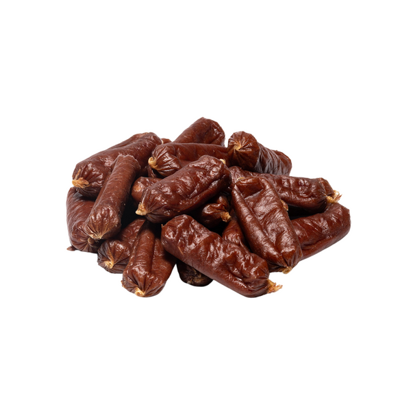 PRZYSMAK DLA PSA - Kiełbaski wołowe Mr.Pretzel 500g ZDROWE PREMIUM